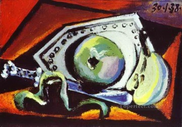 Naturaleza muerta 1938 cubista Pablo Picasso Pinturas al óleo